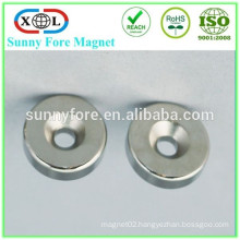 round magnet with screw hole